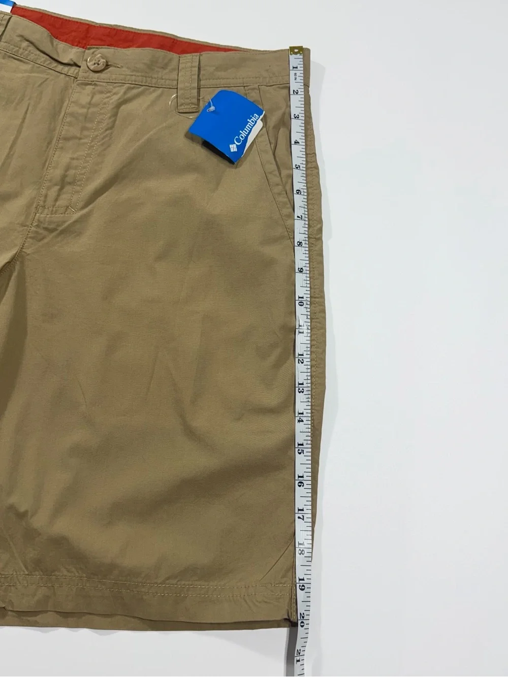 Columbia Washed Out Shorts Men’s 32 Crouton Khaki Tan 10” NWT